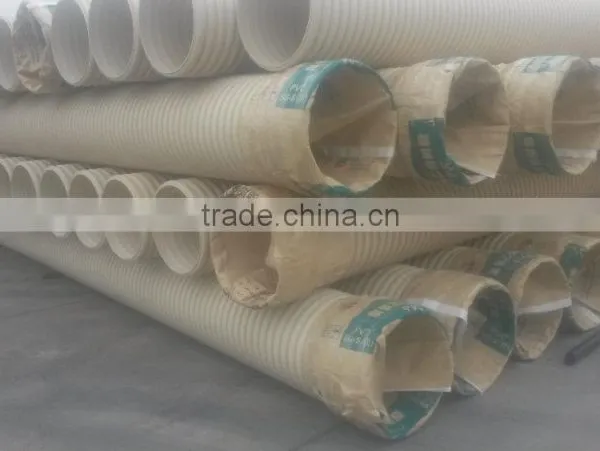 Top Quality Double Wall Corrugated PVC Drainage Pipe photo-6