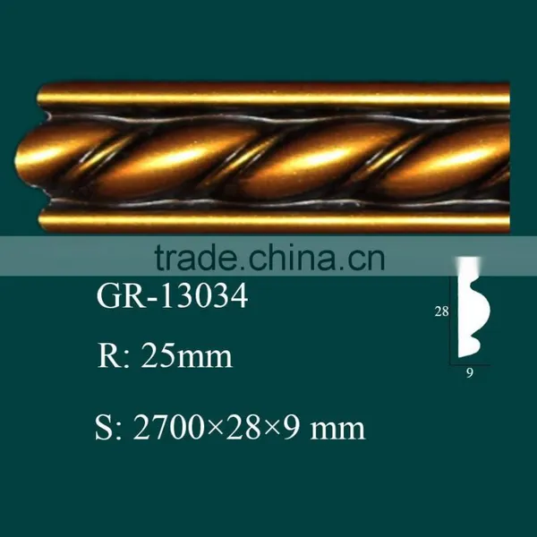 Good Quality European- Style Decorative PU Carved Crown Moulding for Ceiling photo-2