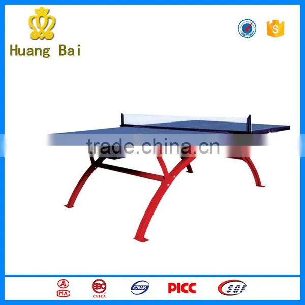 High Quality Outdoor Indoor Double Folding Movable Table Tennis Table With Wheels photo-2