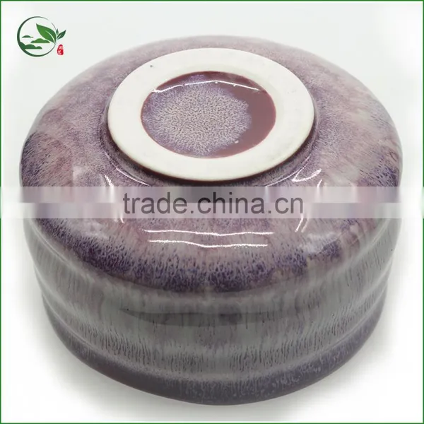 Light Red Porcelain Enameled Bowls Used for Holding Matcha Powder photo-5