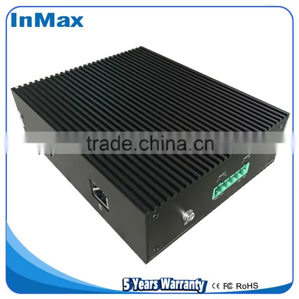 Full Gigabit 1x1000BaseX SFP and 1x10/100/1000BaseT(X)Ports Din-Rail Industrial Ethernet Switches I502A photo-3