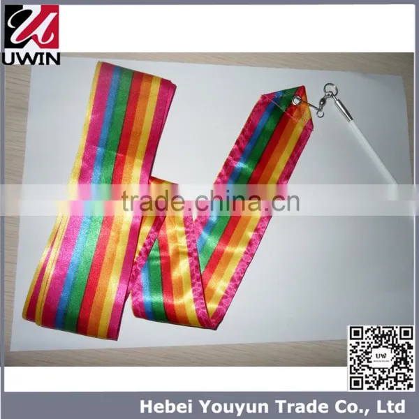 Rhythmic Gymnastics Equipment Red Color Dance Gymnastics Ribbons photo-3