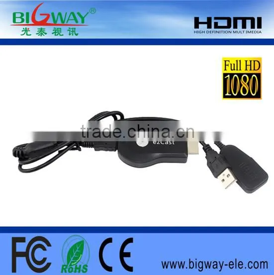 Hot Selling WIFI Ezcast Dongle Wifi Display Dongle Cheapest Miracast Adapter Wireless Display photo-5