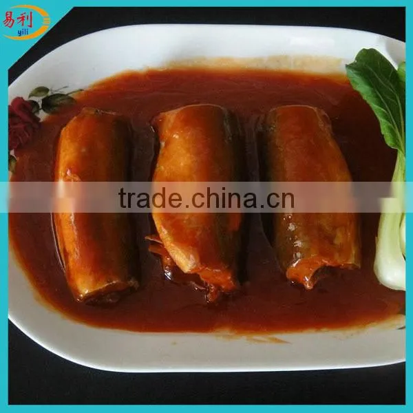 Hot Selling Chinese Canned Mackerel Fish in Sauce photo-2