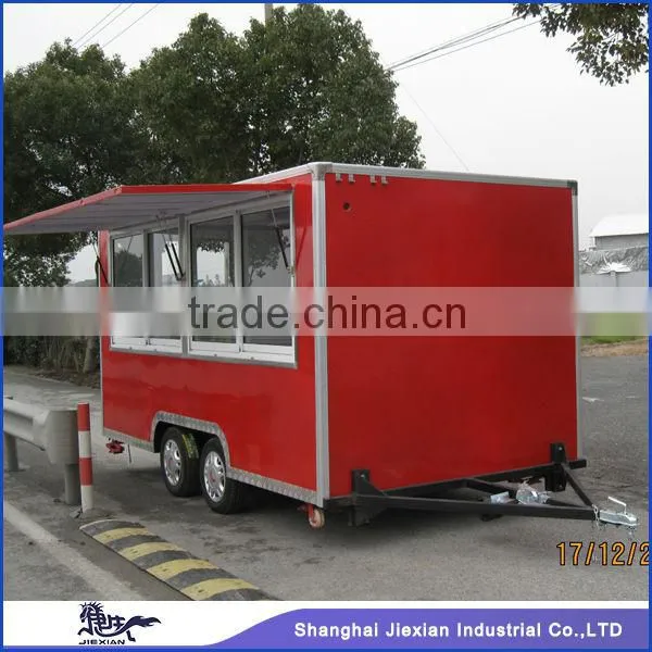 2016 Shanghai New Arrival!!!JX-FS400C Hot Selling Mobile Food Trailer