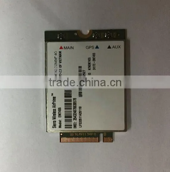 2016 New Sierra wireless mobile compute 3g 4g module global networks em7455 lte module