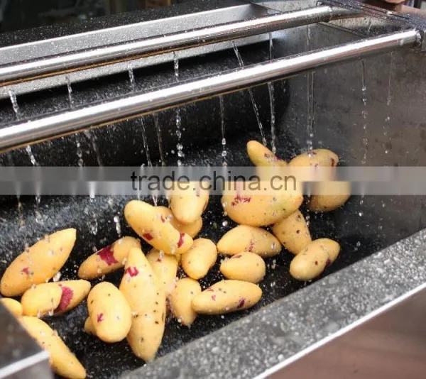 MSTP-80 Stainless Steel Full Automatic Potato Peeling Peeler Skin Removal Machine photo-5