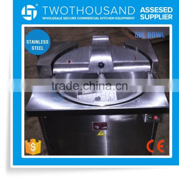 50L Stainless Steel Body CE Approved Food Shredder Cutting Machine photo-2