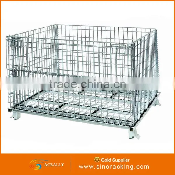 Pallet Logistic Collapsible Welded Wire Container photo-2