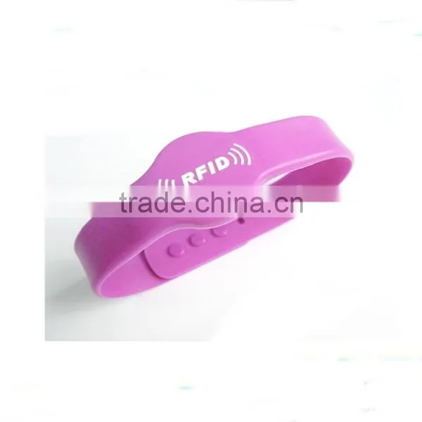 RFID Silicone Reusable Bracelet photo-2