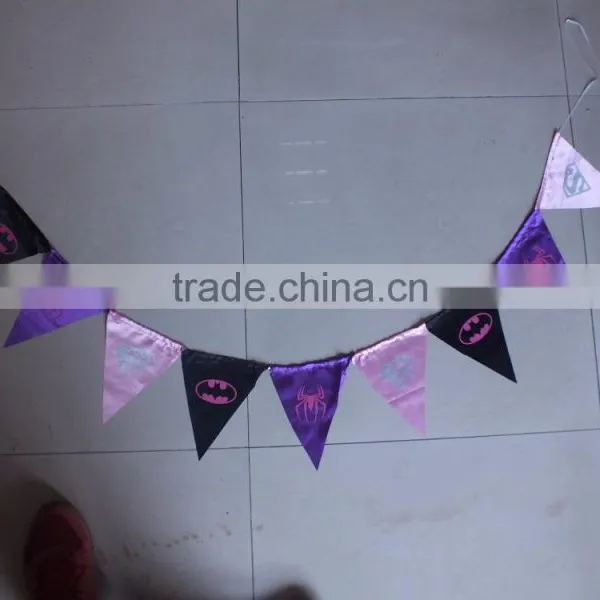 Birthdays Festivals Christmas Decorations Party Superhero Color Flag photo-2