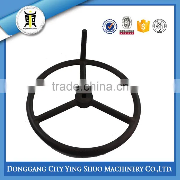 OEM Longlasting Cast Iron Hand Wheel With Shaft photo-2