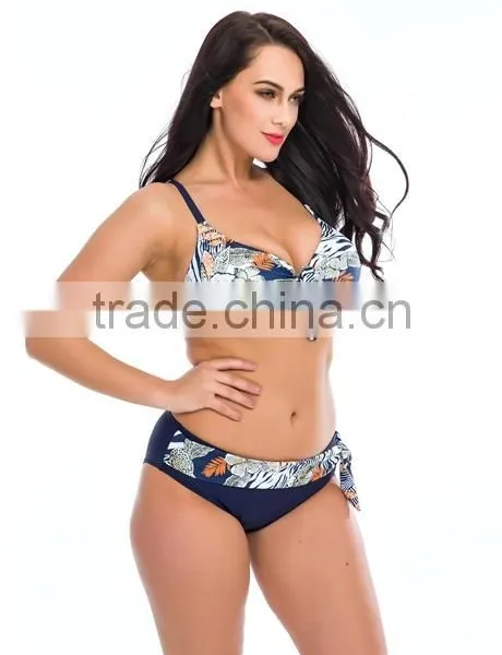 2016 New Design Sexy Plus Size Bikini Swimwear for Fat Women photo-6