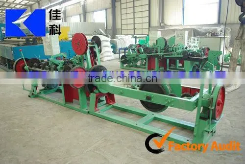 Automatic Straight and Reverse Twisted Barbed Wire Making Machine JIAKE FACTORY photo-4
