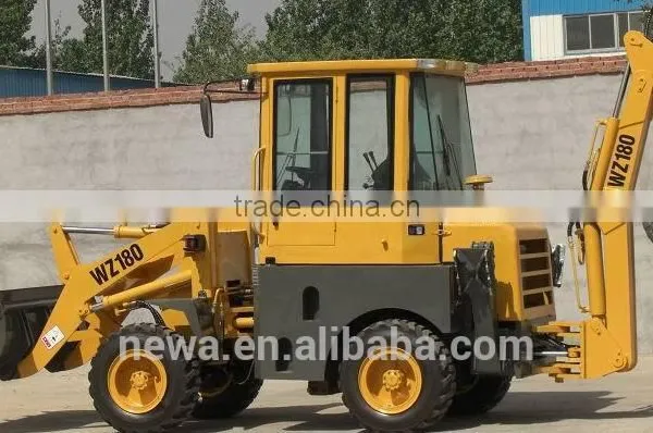 2016 Hot Sale WZ180 Mini Backhoe Loader Excavator