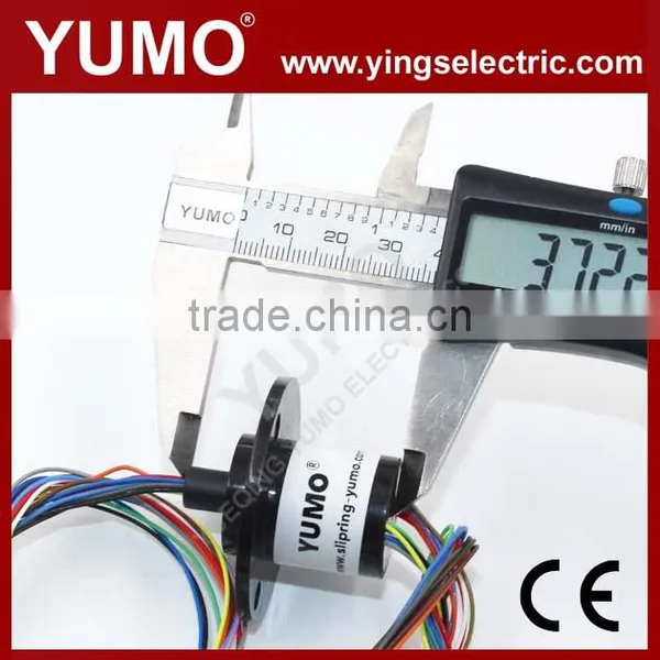 SR022-12 OD 22mm 12wires 2A Collect Electrical Slip Ring photo-3