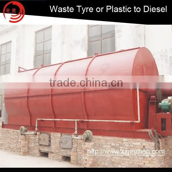Good Quality Waste Tire Recycling Pyrolysis Plant/used Engine Oil Distillation Equipment photo-5