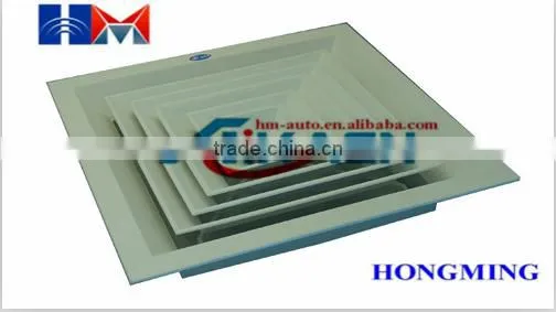 Square Air Diffuser Without Grille for Outlet Air