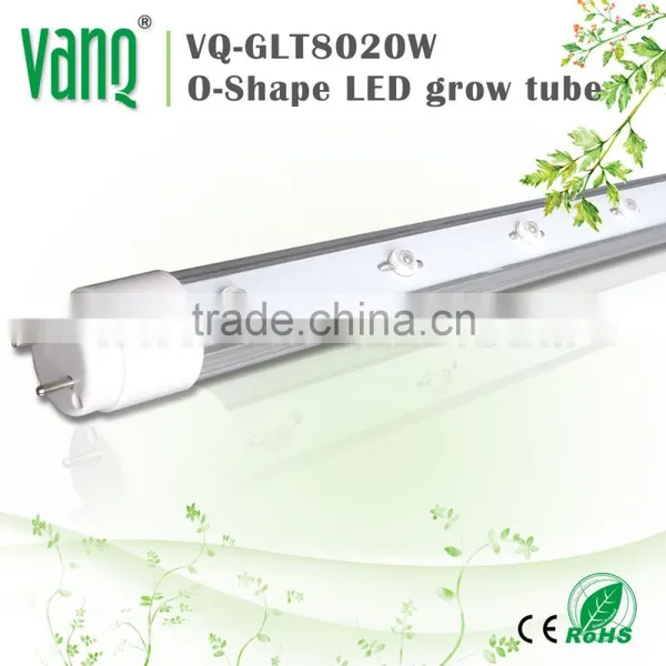 VANQLED G13 Led Grow Lamp Tube for Plant Factory With CE,RoHS Approved,one-end Plug Connecting photo-2
