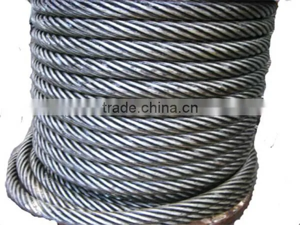 China Manufacturer Ungalvanized Steel Wire Rope for Ordinary Use