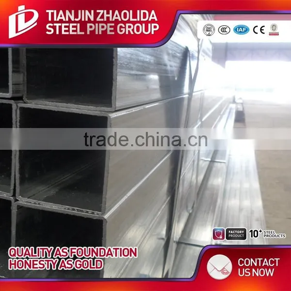 Zinc Coated 200 g - 500 g Astm A500 Square Tube With Galvanized or Oil of Weight per Ton photo-3
