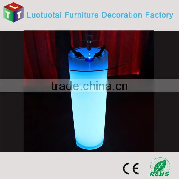 Modern Design Led Bar Table With Ice Bin photo-4