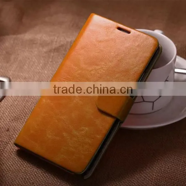 Popular Design Leather Case Genuine Leather Wallet Case for Samsung Note3, Sublimation Cases photo-4