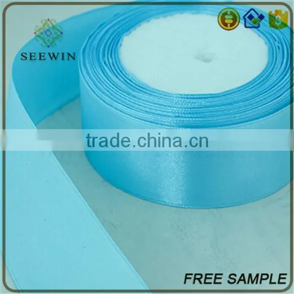 Wholesale Wired Starry Bright Color Gift Packing Decorative Coral Satin Ribbon photo-2