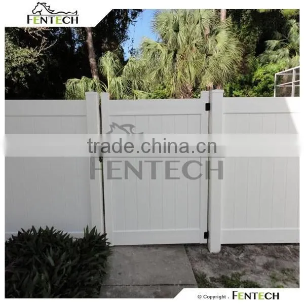 Popular Design UV Proof Plastic/Vinyl/PVC Backyard Privacy Fence photo-3