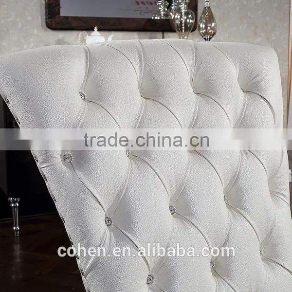 Unique Design Armless Dinning Room Furniture Calabash Stainless Steel Legs Dinning Chair photo-5
