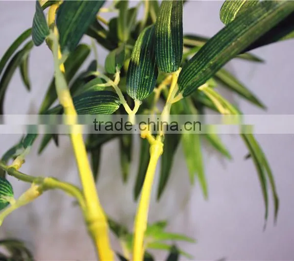 Curtain Home Garden Decorative Edging 3ft to 17ft Height Outdoor Simulation Green Bamboo Poles EZZZ06 1004 photo-3