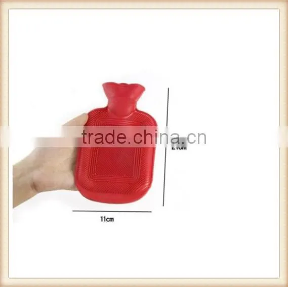2015 LARGE THICK Rubber HOT WATER BOTTLE Bag WARM Relaxing Heat Cold Therapy w/ photo-2