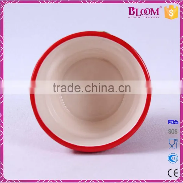 Garden Decoration Ceramic Christmas Flowerpot photo-5