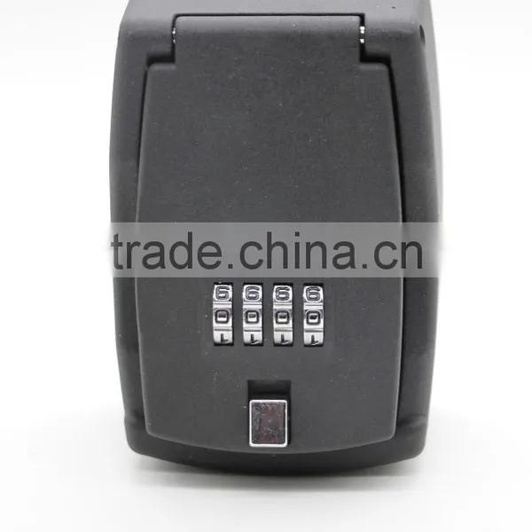 Wall Mounted 4 Digit Combination Key Safe Lock Storage Box High Security Zinc Alloy 450559 photo-6