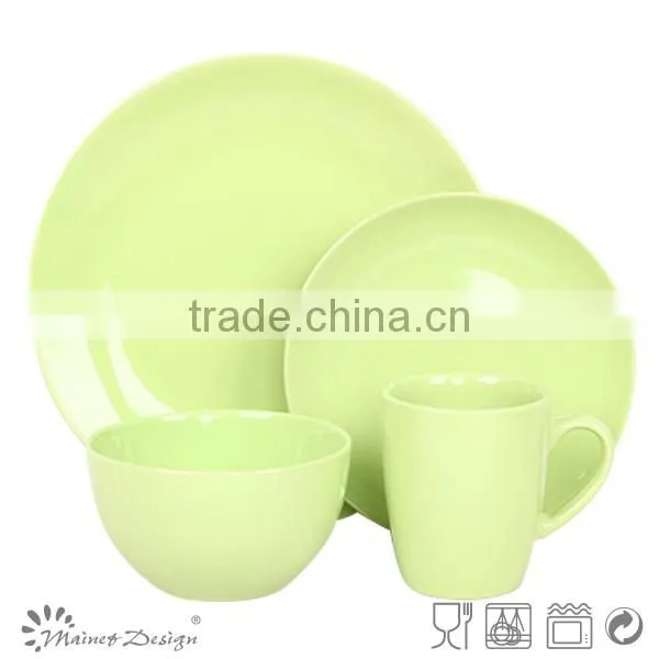 Brown Simple Design Solid Color Ceramic Dinnerware Sets Henan China photo-5