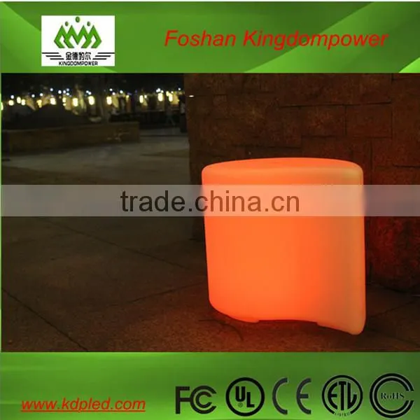 PE Material Outdoor Lit Furniture Led Seat photo-3