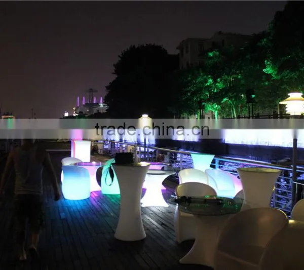 71CM High Popular Bar Led Furniture Led Table Led Chairs photo-3
