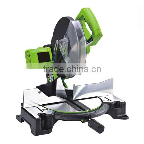 10" 1800W Power Aluminium Wood Cutting Table Saw Machine Electric Belt-drive 254mm Miter Saw GW8023B photo-3