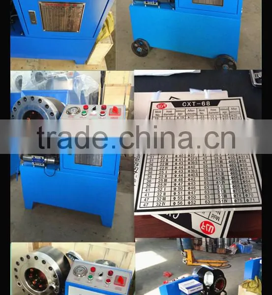FY68 Connector Crimping Machine, Connector Fitting Hose Crimper Price Hydraulic Hose Crimping Machine photo-3