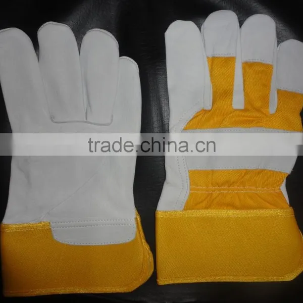 Cow Skin Leather Working Gloves photo-3