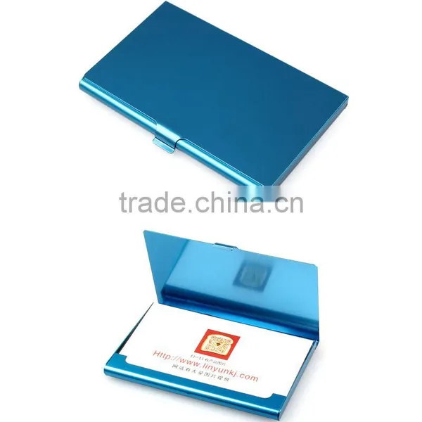 New Business Name Card Case Metal Box Keeper Holder photo-4