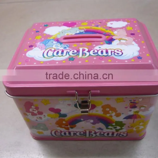 Customized High Quality Rectangle Metal Coin Bank photo-2