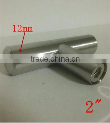 2" 12mm Solid Stainless Steel 201 T-Knob Drawn Pull 30020 photo-6