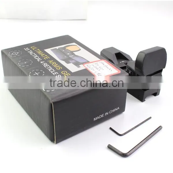 Tactical Reflex Sight and Reflex Scope With 4 Variable Red Dot Reticles (1X22X33) photo-6