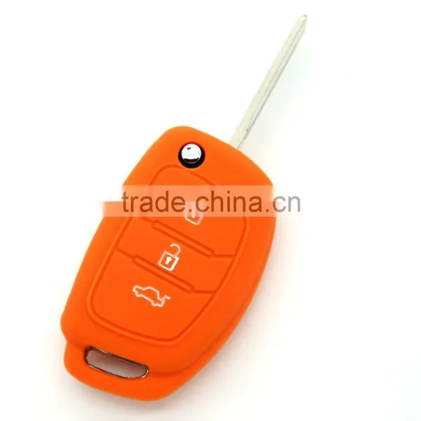 Popular China Manufacturer Cheap Silicone Car Key Protector for Hyundai photo-3