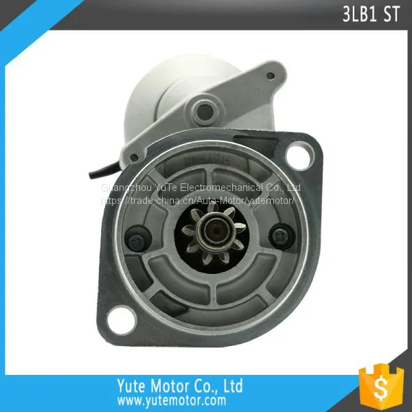 YTM 3LB1 12V 9T 1.4KW Auto Starter Motor for DH35/EX55 photo-3