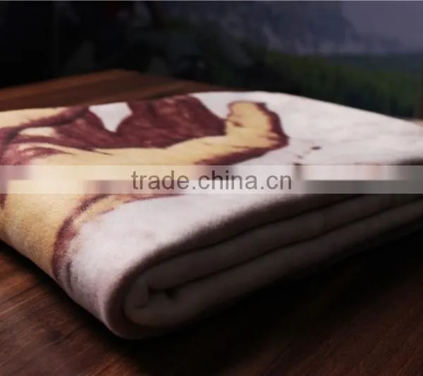Promotional Popular Cheap Price Soft 100 Polyester Coral Fleece Blanket photo-3