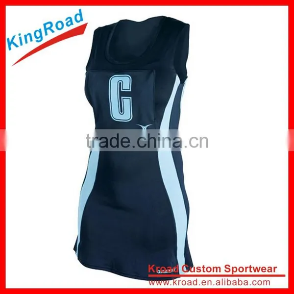 Custom Made Sublimation Netball Dresses Uniforms photo-2