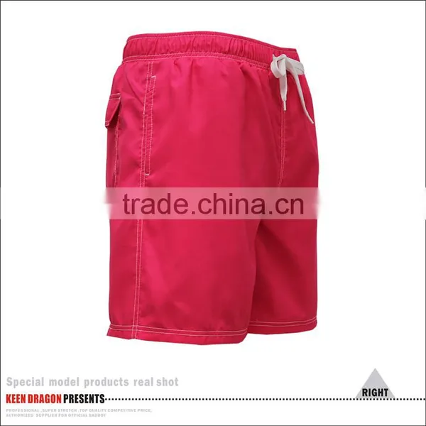 Mens Swimwear With Embroidery Logo Cheap Wholesale Swimming Trunks photo-4