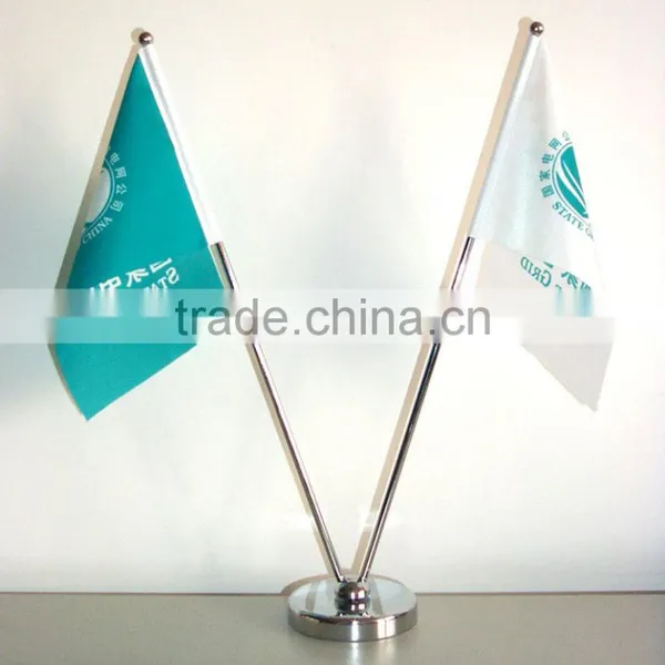 Logo Printed Desk Flag